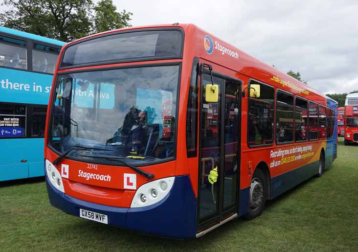 Stagecoach South MAN 18-240 ADL Enviro300 22742